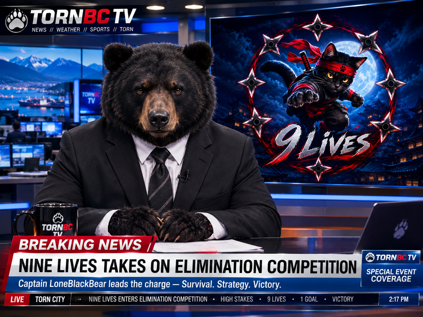 Nine Lives breaking news special report